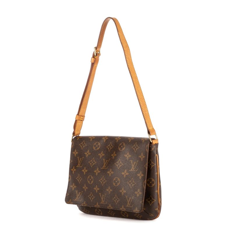 Louis Vuittonmusette Tango Brown Monogram Canvas A