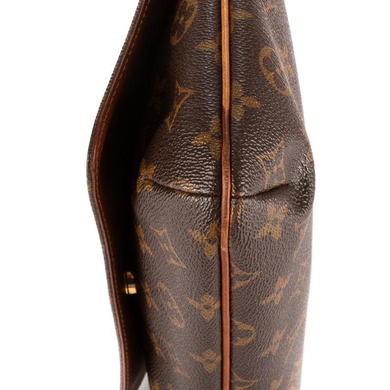 Louis Vuittonmusette Tango Brown Monogram Canvas A