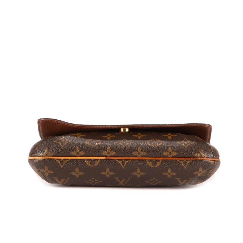 Louis Vuittonmusette Tango Brown Monogram Canvas A