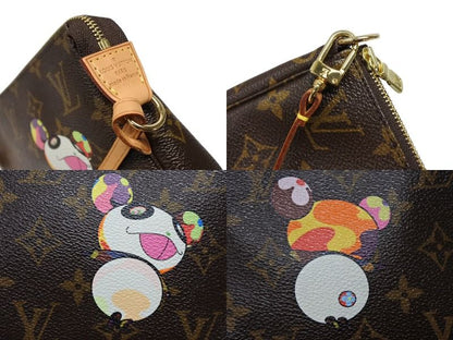 Louis Vuitton Pochette Accessoires Panda Monogram Po Handbag Takashi Murakami — view 5