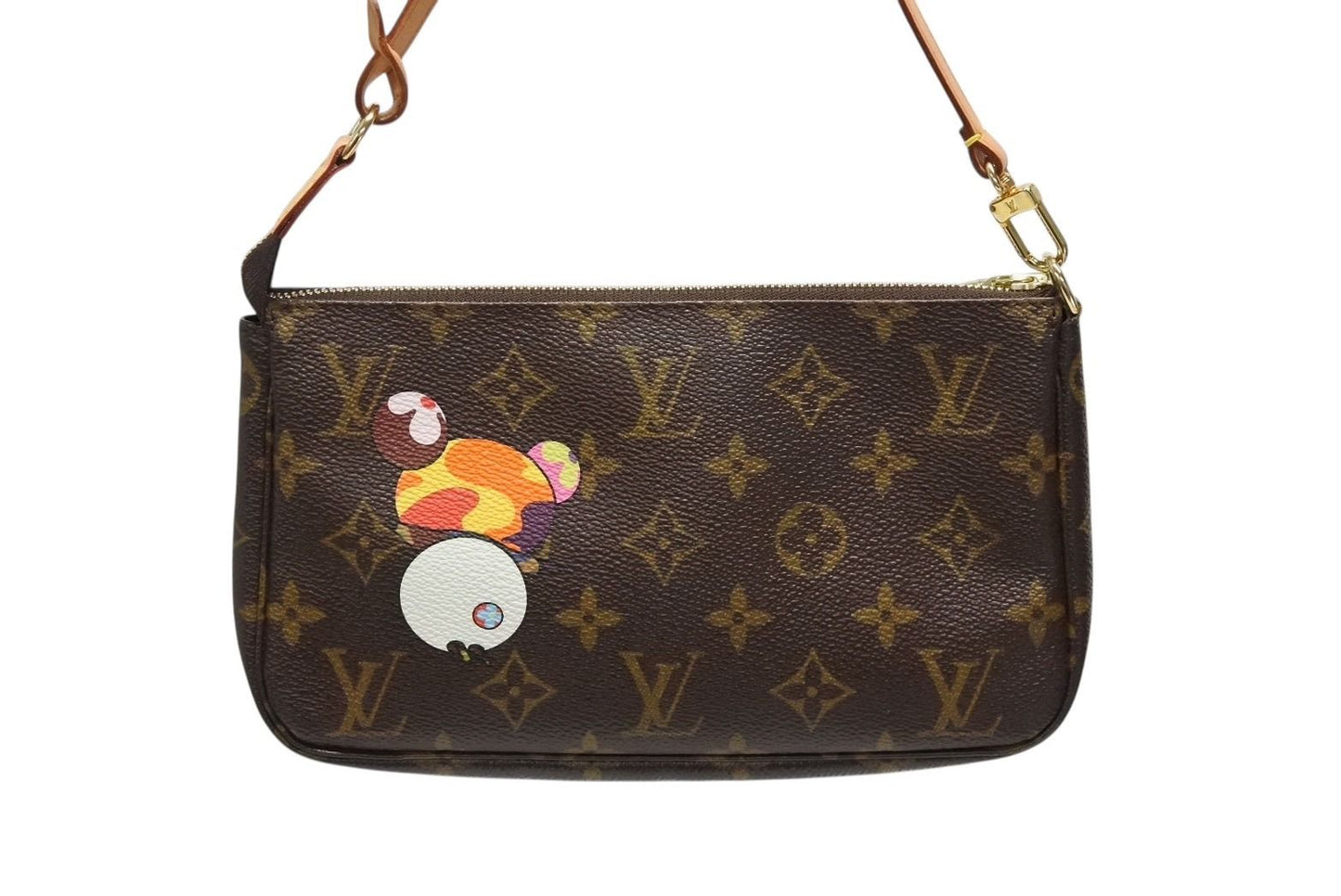 Louis Vuitton Pochette Accessoires Panda Monogram Po Handbag Takashi Murakami — view 3