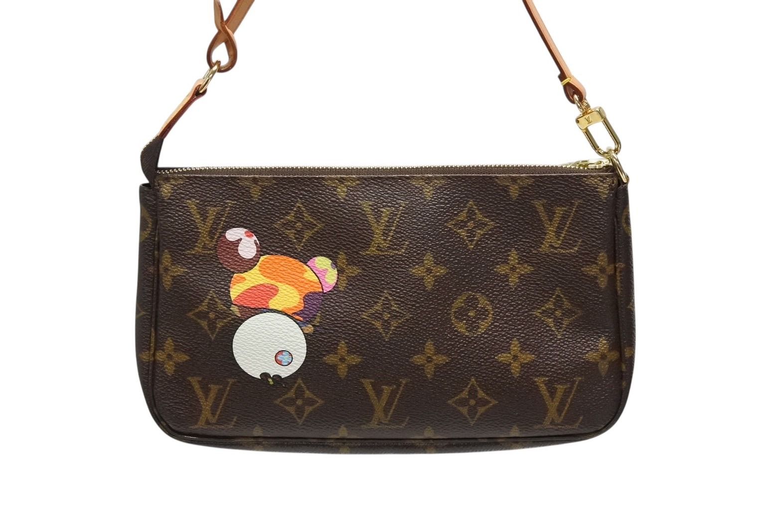 Louis Vuitton Pochette Accessoires Panda Monogram Po Handbag Takashi Murakami — view 3