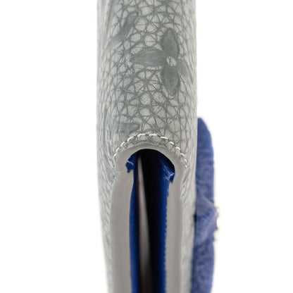 Louis Vuitton "limited Edition Rock Climbing Wallet" Grey/blue Monogram Canvas A