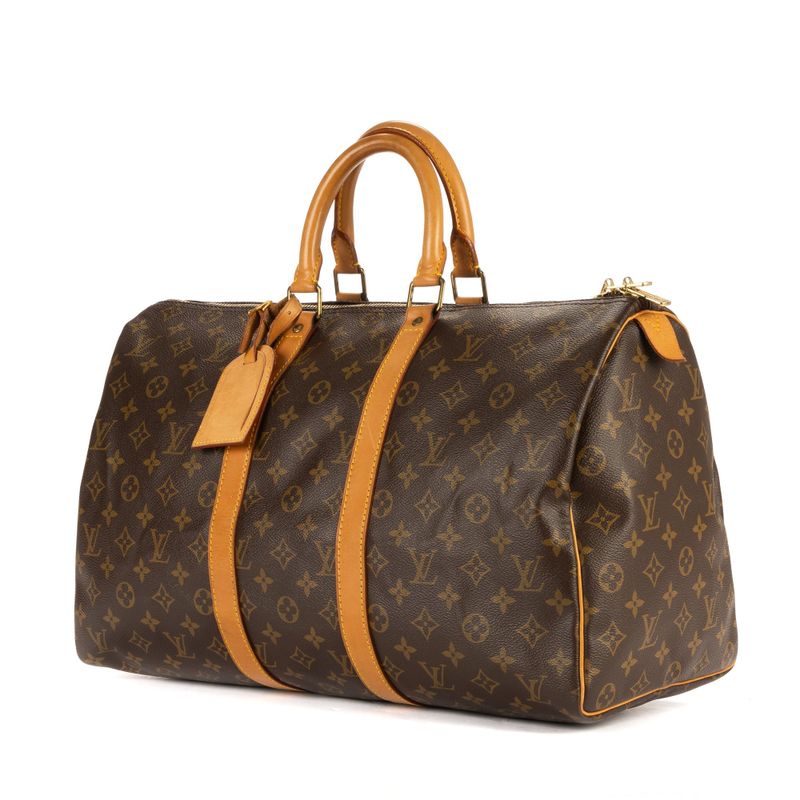Louis Vuittonkeepall Brown Monogram Canvas A