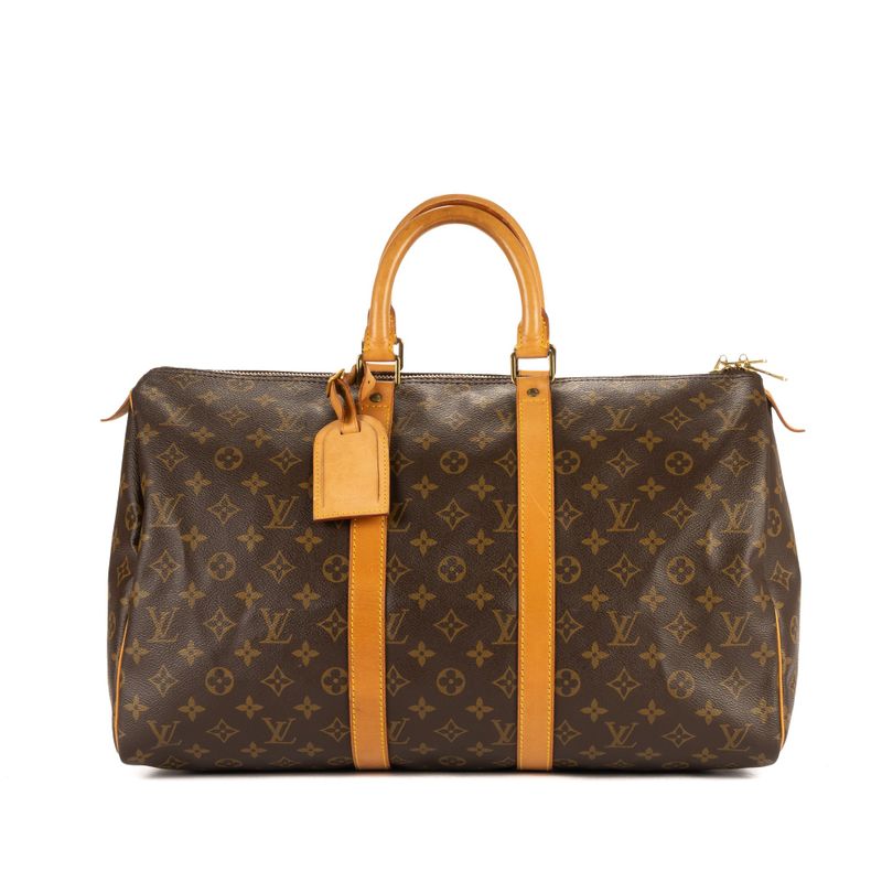 Louis Vuittonkeepall Brown Monogram Canvas A