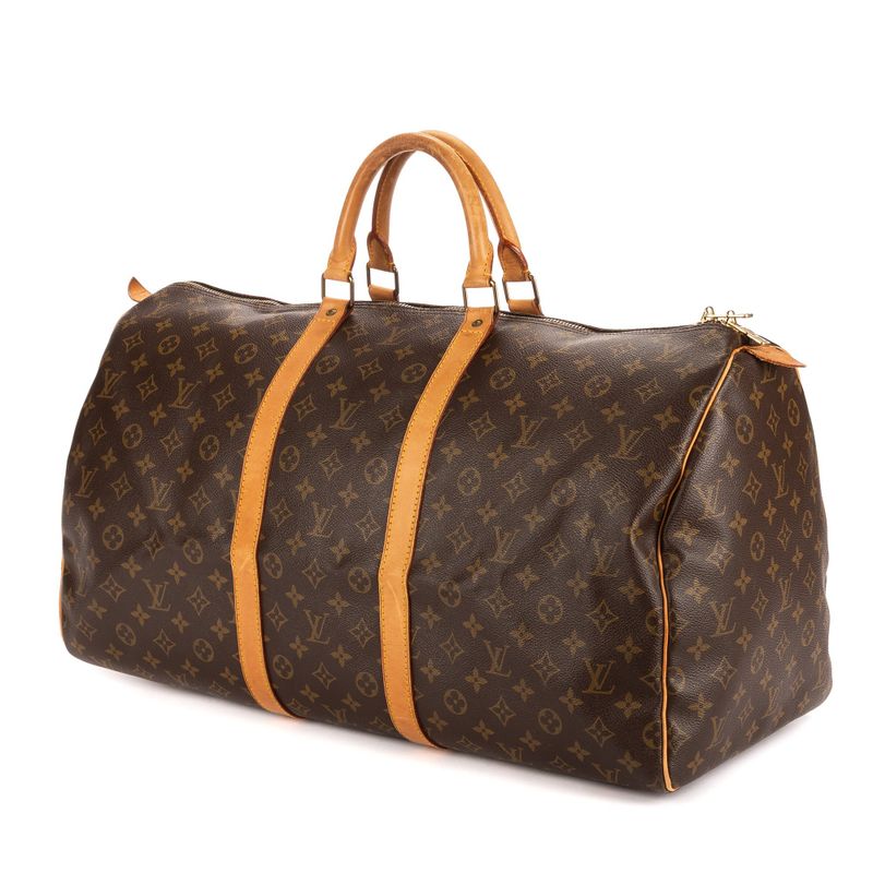 Louis Vuittonkeepall Brown Monogram Canvas A