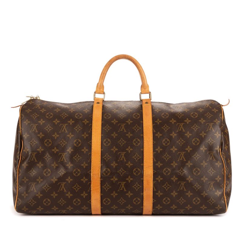 Louis Vuittonkeepall Brown Monogram Canvas A