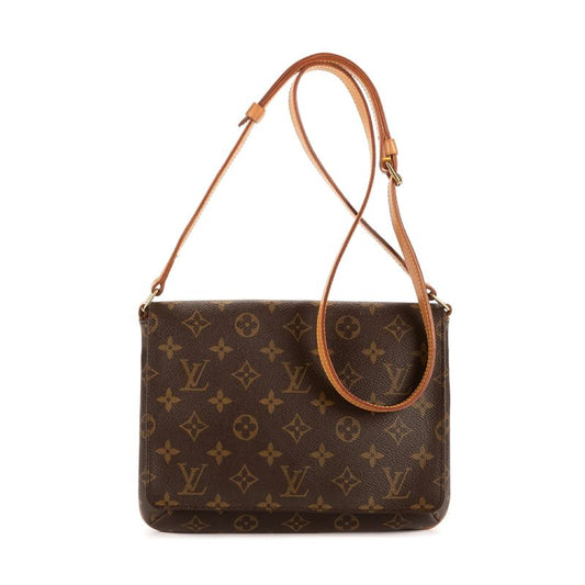 Louis Vuittonmusette Tango Brown Monogram Canvas A