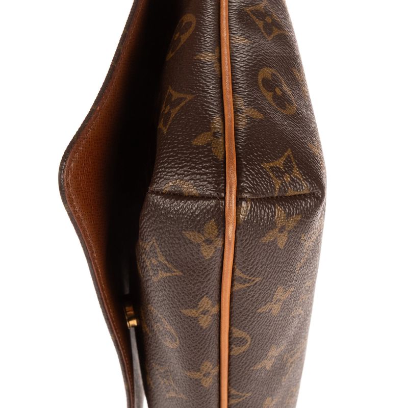 Louis Vuittonmusette Tango Brown Monogram Canvas A