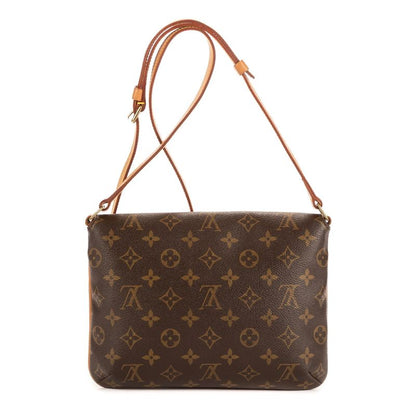 Louis Vuittonmusette Tango Brown Monogram Canvas A