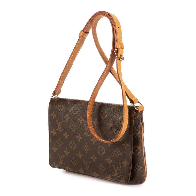 Louis Vuittonmusette Tango Brown Monogram Canvas A