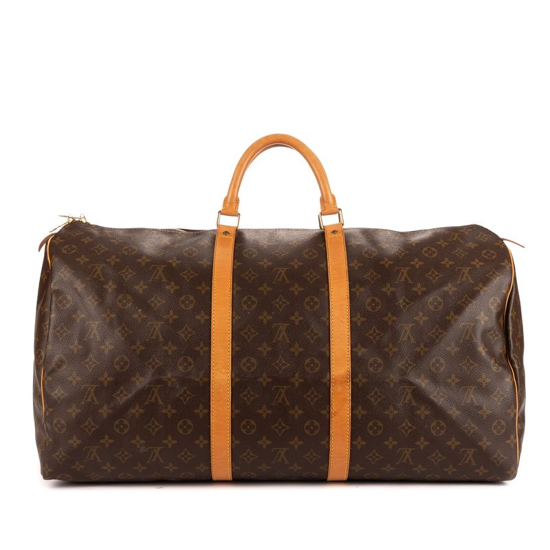Louis Vuittonkeepall Brown Monogram Canvas A