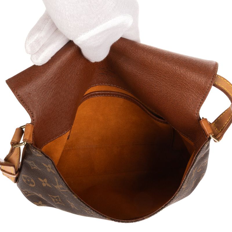 Louis Vuittonmusette Tango Brown Monogram Canvas A