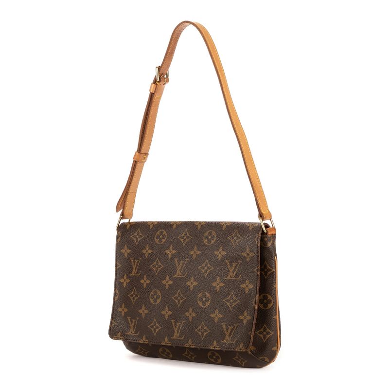 Louis Vuittonmusette Tango Brown Monogram Canvas A
