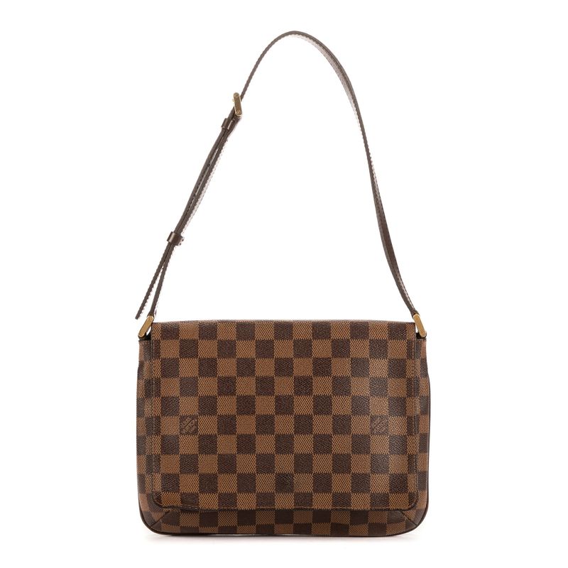 Louis Vuittonmusette Tango Brown Damier Ebène A