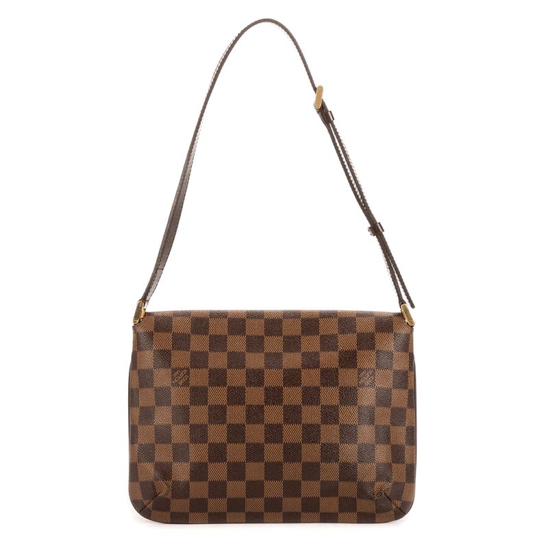 Louis Vuittonmusette Tango Brown Damier Ebène A