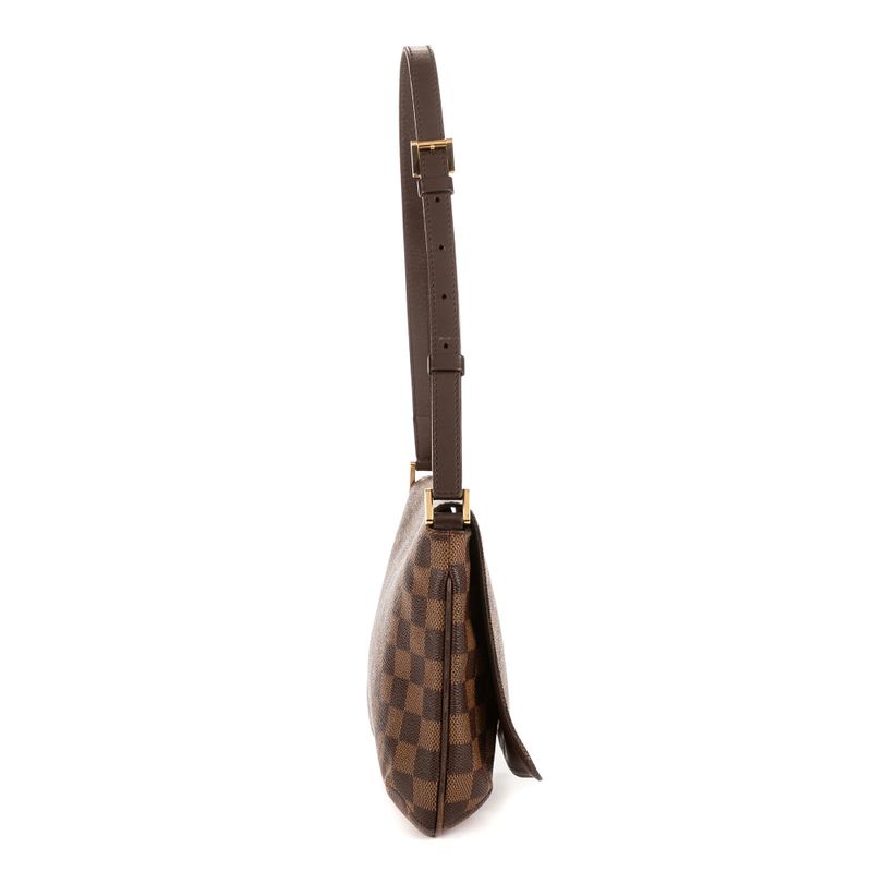 Louis Vuittonmusette Tango Brown Damier Ebène A