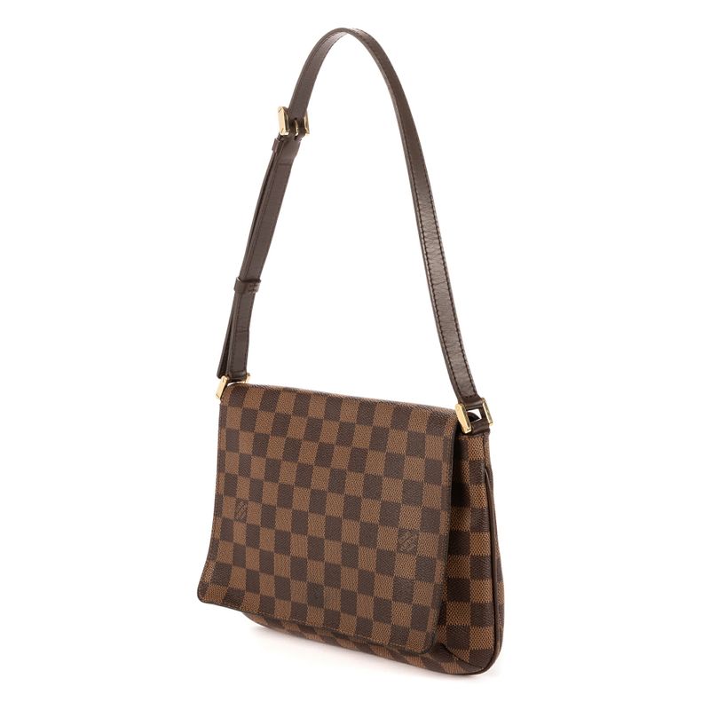 Louis Vuittonmusette Tango Brown Damier Ebène A
