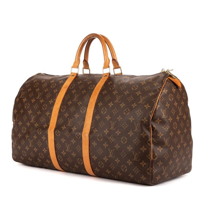 Louis Vuittonkeepall Brown Monogram Canvas A