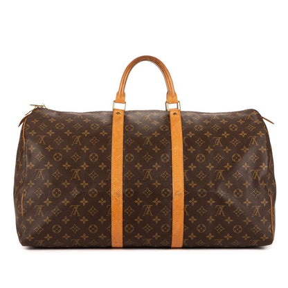 Louis Vuittonkeepall Brown Monogram Canvas A