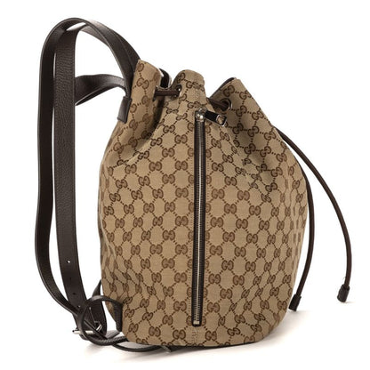 Gucci Bucket Bag Beige GG Canvas A
