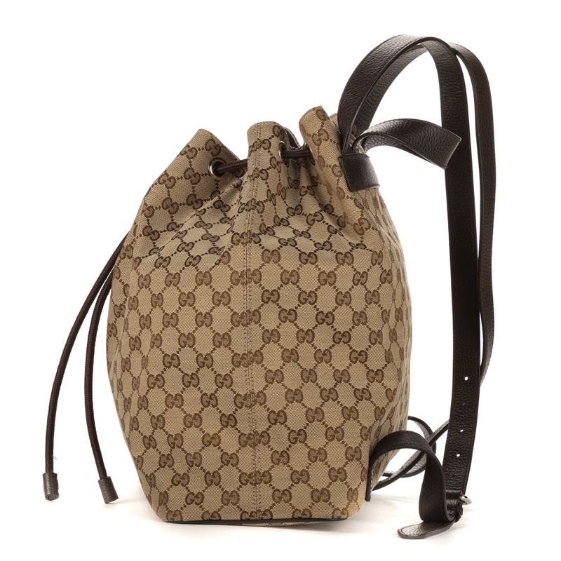 Gucci Bucket Bag Beige GG Canvas A