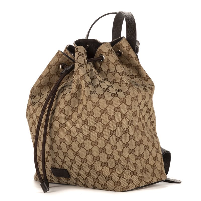 Gucci Bucket Bag Beige GG Canvas A