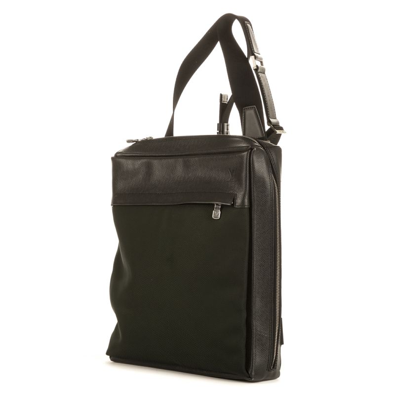 Louis Vuitton Sayan Green Taiga Leather A