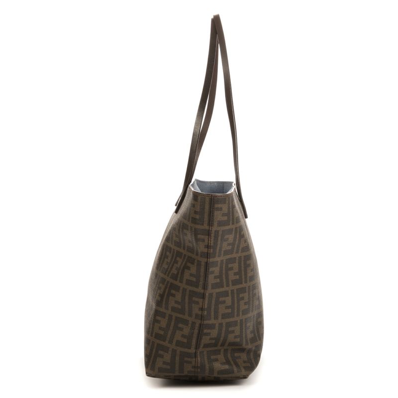 Fendi Tote Brown Zucca Monogram A