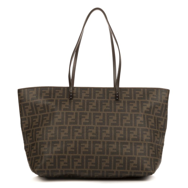 Fendi Tote Brown Zucca Monogram A