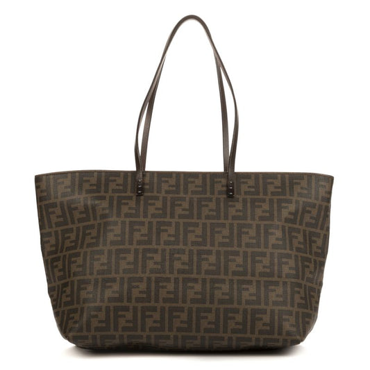 Fendi Tote Brown Zucca Monogram A