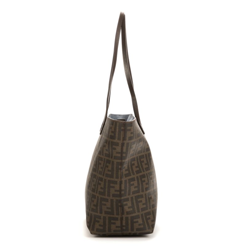 Fendi Tote Brown Zucca Monogram A