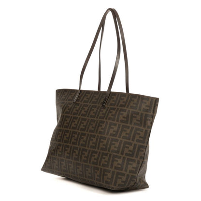 Fendi Tote Brown Zucca Monogram A