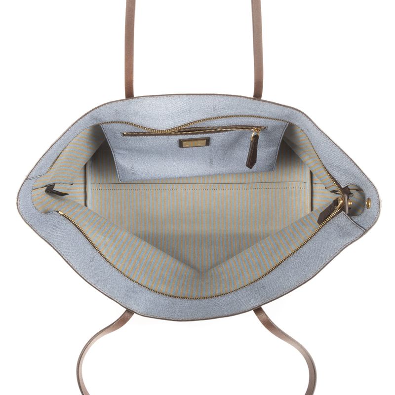 Fendi Tote Brown Zucca Monogram A