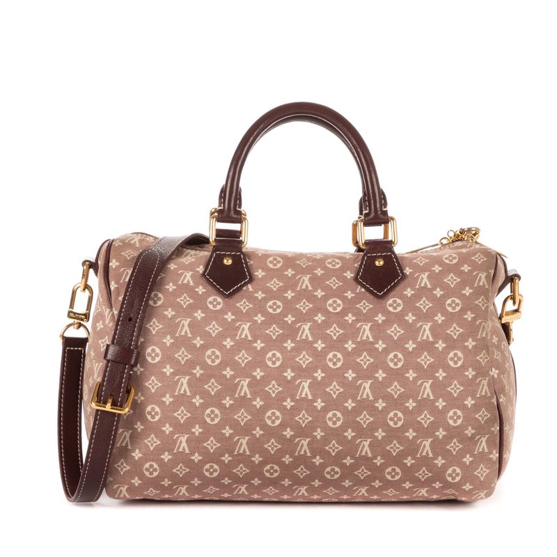 Louis Vuitton "limited Edition Idylle Speedy Bandoliere" Bordeaux Monogram