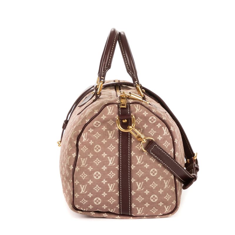 Louis Vuitton "limited Edition Idylle Speedy Bandoliere" Bordeaux Monogram