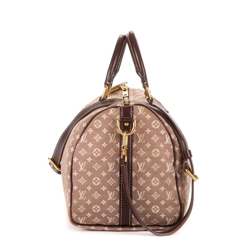 Louis Vuitton "limited Edition Idylle Speedy Bandoliere" Bordeaux Monogram