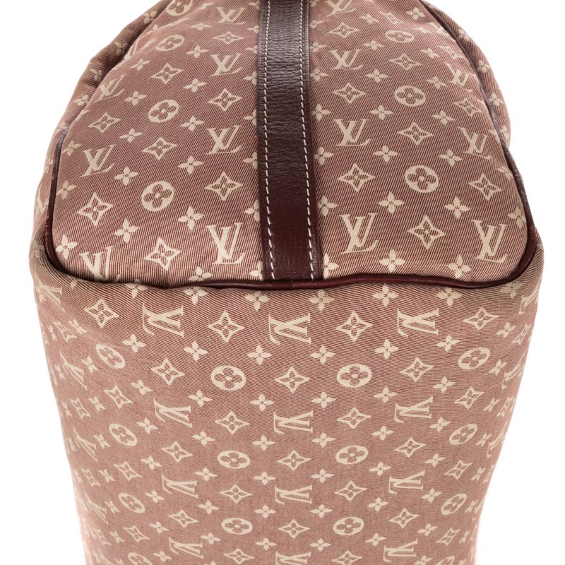 Louis Vuitton "limited Edition Idylle Speedy Bandoliere" Bordeaux Monogram