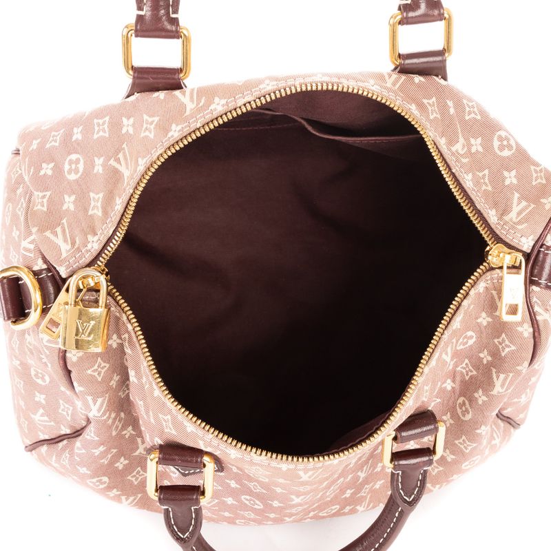 Louis Vuitton "limited Edition Idylle Speedy Bandoliere" Bordeaux Monogram