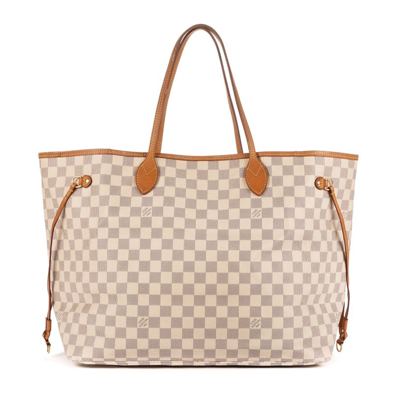 Louis Vuitton Neverfull Ivory Damier Azure A