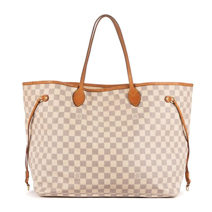Louis Vuitton Neverfull Ivory Damier Azure A