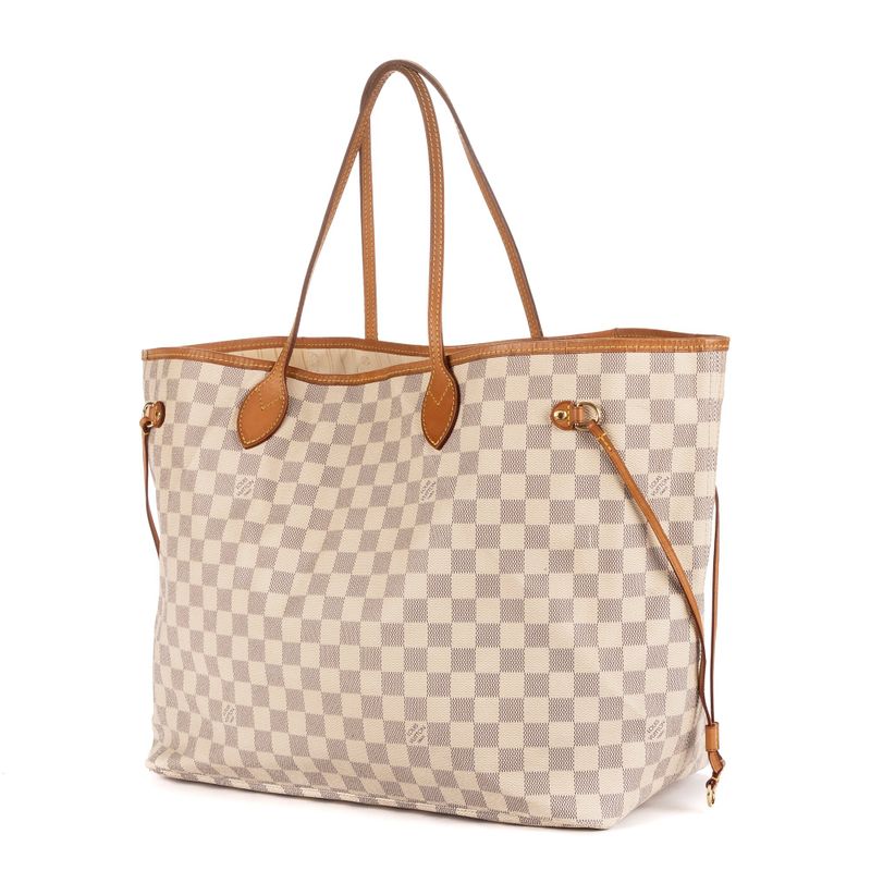 Louis Vuitton Neverfull Ivory Damier Azure A