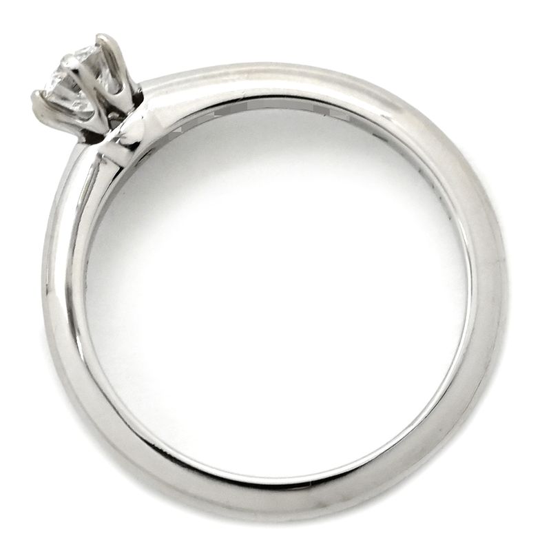 Tiffany & Co Tiffany & Co Ring Solitaire Pt950 Diamond Platinum Silver T&co