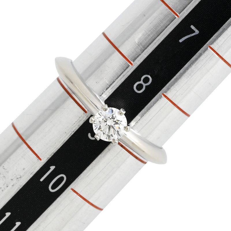 Tiffany & Co Tiffany & Co Ring Solitaire Pt950 Diamond Platinum Silver T&co