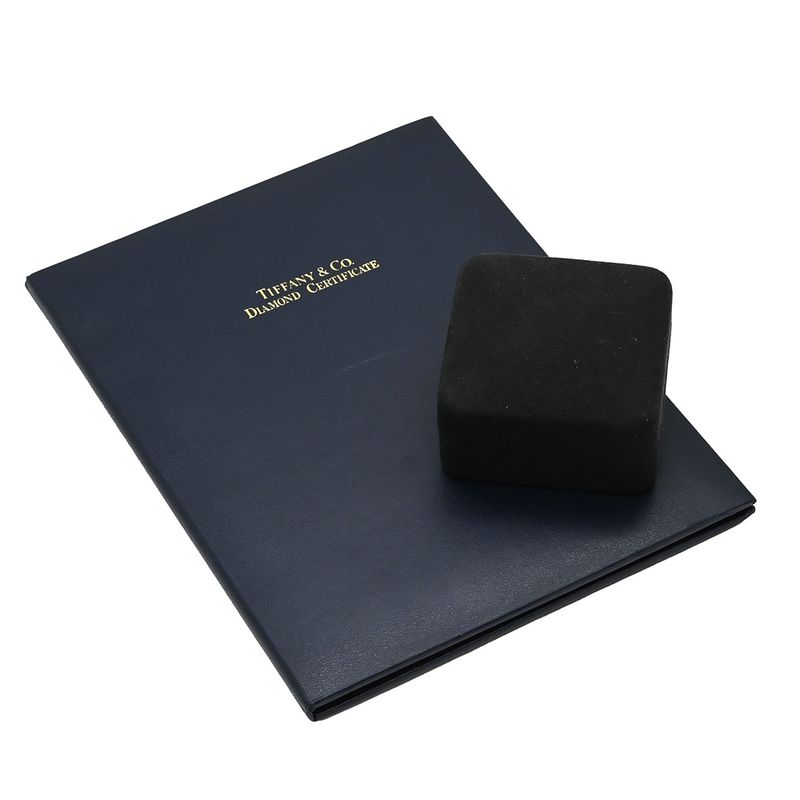 Tiffany & Co Tiffany & Co Ring Solitaire Pt950 Diamond Platinum Silver T&co