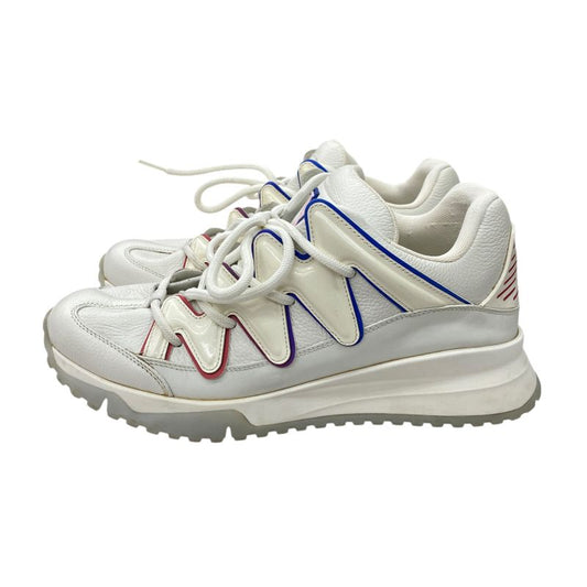 Em10094 Louis Vuitton Zig Zak Line Sneakers 6 1 2 25.5cm (10.04in) White Shoes
