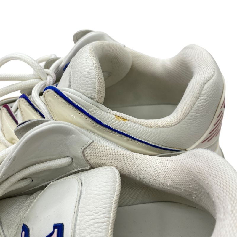 Em10094 Louis Vuitton Zig Zak Line Sneakers 6 1 2 25.5cm (10.04in) White Shoes