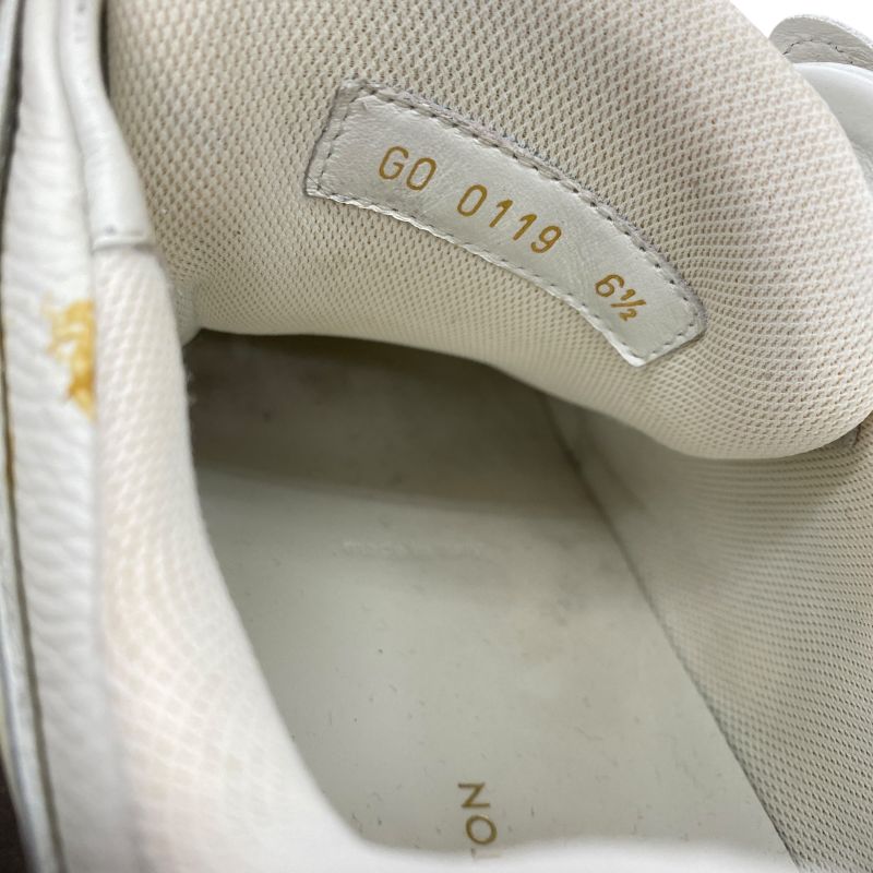 Em10094 Louis Vuitton Zig Zak Line Sneakers 6 1 2 25.5cm (10.04in) White Shoes