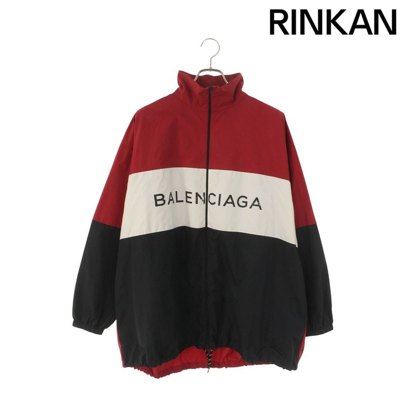 Balenciaga 508903 Txd12 Logo Print Track Blouson Men's 37