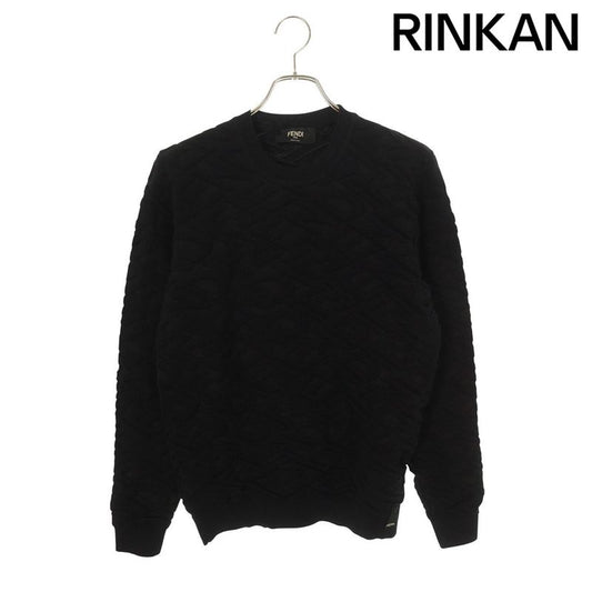 Fendi Fzx061 AL3M Monogram Allover Knit Men 46